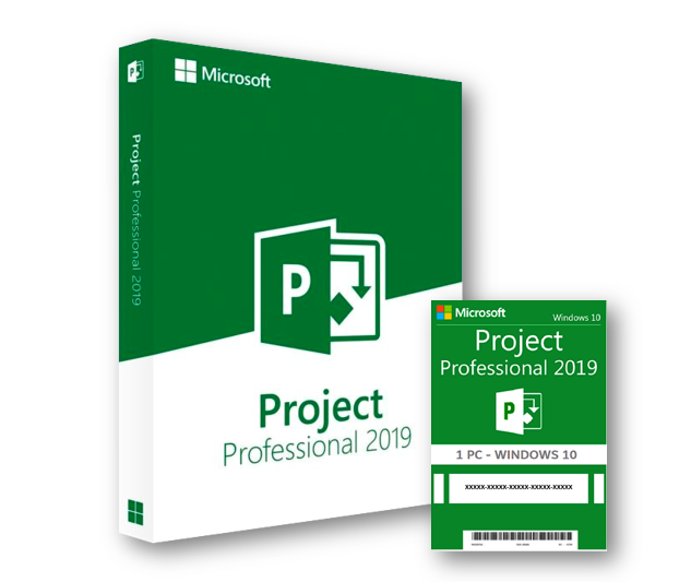Licencia Project 2019 Professional (OEM) + Regalo