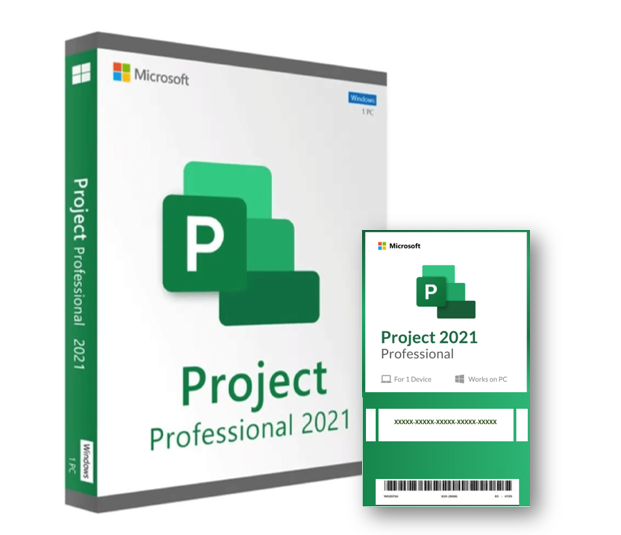 Licencia Project 2021 Professional (OEM) + Regalo