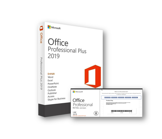 Office 2019 Professional Plus License (OEM) + Gift