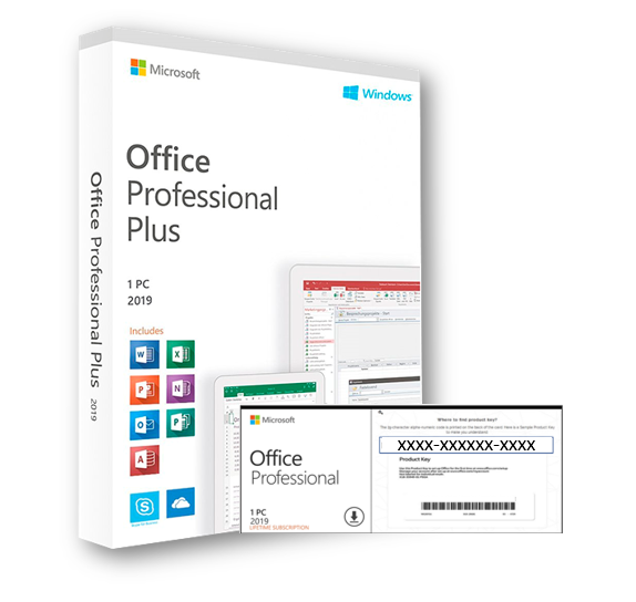 Licencia Office 2019 Professional Plus (BIND - Reinstalable) + Regalo