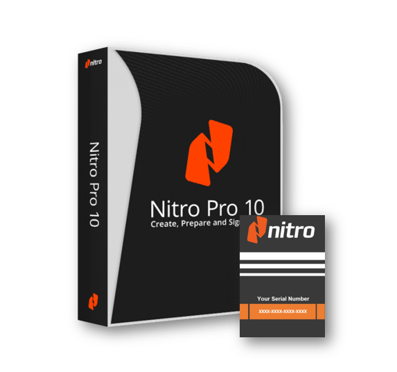Nitro 10 Pro License (1pc, permanent) - Windows