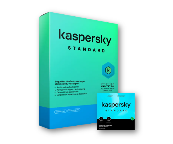 Kaspersky Standard Antivirus (1 year, 1 pc) - BIND License