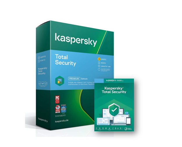 Antivirus Kaspersky Total Security (1 año, 1 pc) - Licencia BIND