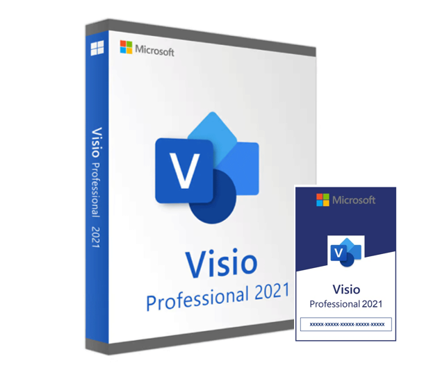 Licencia Visio 2021 Professional (OEM) + Regalo